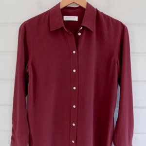 Everlane Clean Relaxed Silk Shirt